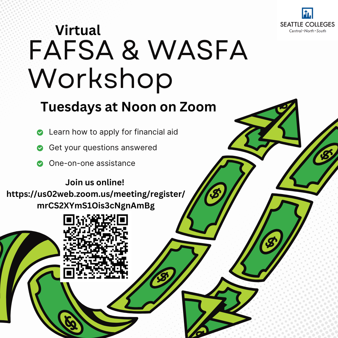 fafsa flyer with qr code